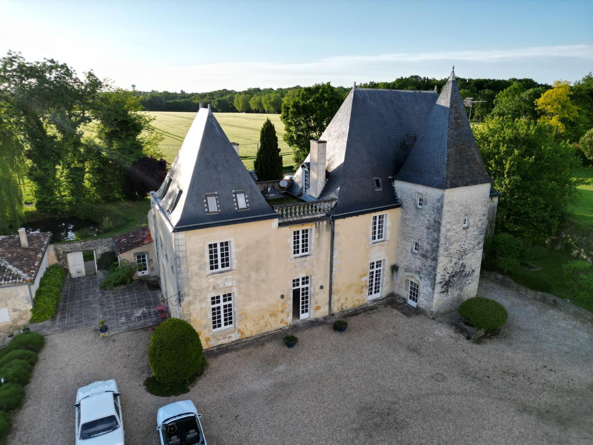 Chateau De La Vallade Saint-Porchaire Exterior foto